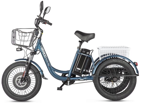 Трехколесный электровелосипед Eltreco Porter Fat 700